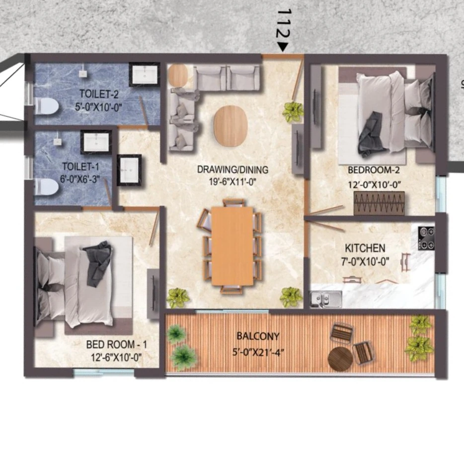 2 BHK Flats in Ranchi